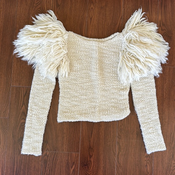 Isabel Marant Sweaters - Isabel Marant sully fringed wool sweater